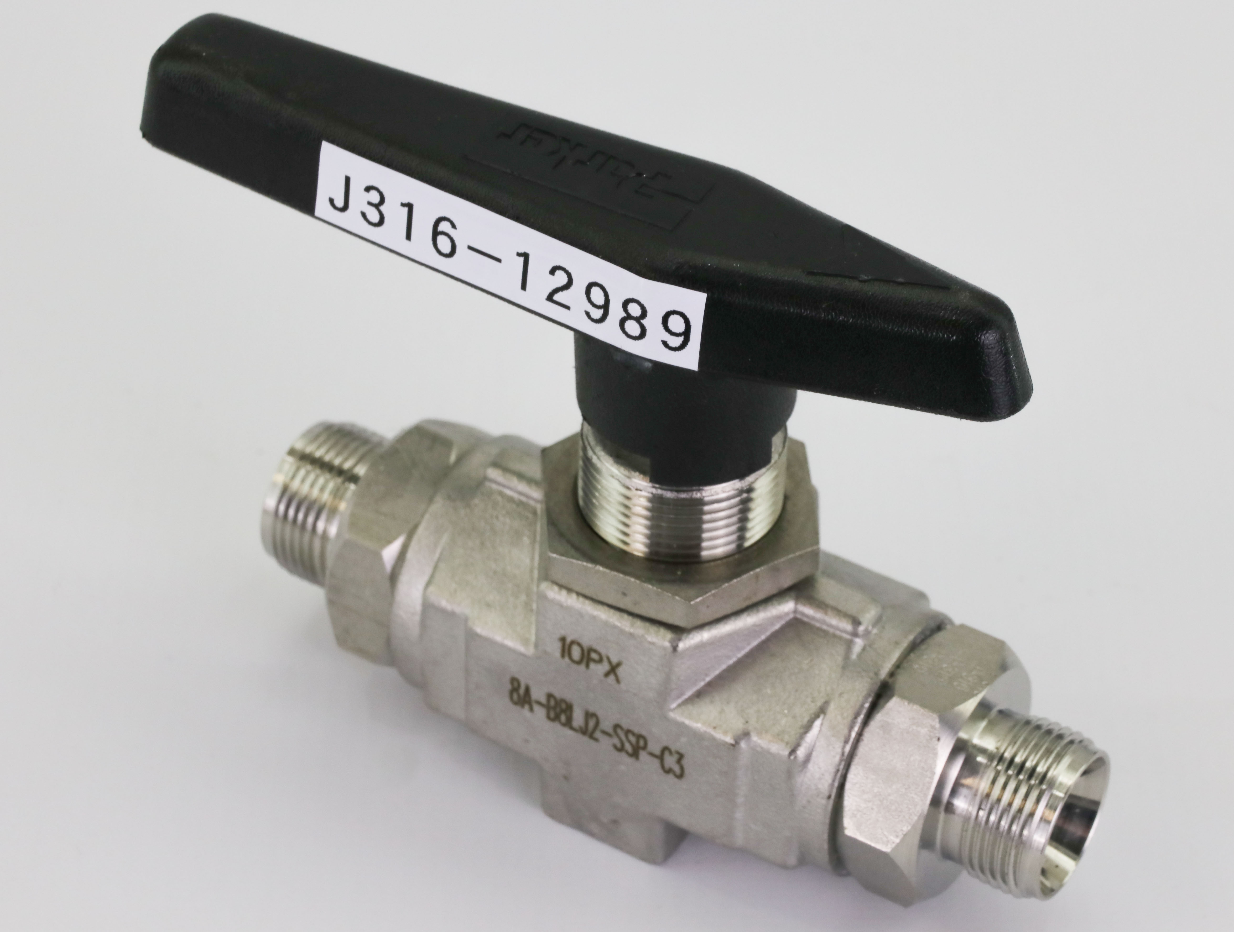 12989 PARKER 2-WAY B-SERIES BALL VALVE 8A-B8LJ2-SSP-C3 – J316Gallery